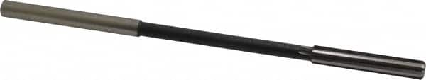 Interstate - 17/64" High Speed Steel Chucking Reamer - Straight Flute, 1/4" Straight Shank, 1-1/2" Flute Length, 6" OAL - Makers Industrial Supply