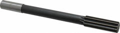 Interstate - 7/8" High Speed Steel Chucking Reamer - Straight Flute, 3/4" Straight Shank, 2-5/8" Flute Length, 10" OAL - Makers Industrial Supply