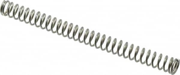 Gardner Spring - 0.325" OD, 0.041" Wire, Utility Compression Springs Spring - 6 Lb Spring Rating - Makers Industrial Supply