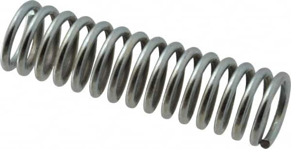 Gardner Spring - 1" OD, 0.125" Wire, 3.57" Free Length, Utility Compression Springs Spring - 31.74 Lb Spring Rating - Makers Industrial Supply