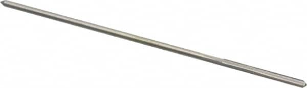 Interstate - #47 High Speed Steel 4 Flute Chucking Reamer - Straight Flute, 0.072" Straight Shank, 3/4" Flute Length, 3" OAL - Makers Industrial Supply