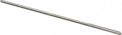 Interstate - #47 High Speed Steel 4 Flute Chucking Reamer - Straight Flute, 0.072" Straight Shank, 3/4" Flute Length, 3" OAL - Makers Industrial Supply