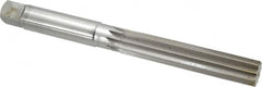 Made in USA - 1-1/8" Diam, Straight Shank, 5-13/16" Flute, Hand Reamer - Makers Industrial Supply