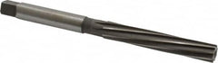 Made in USA - 7/16" Diam, Straight Shank, 2-3/4" Flute, Hand Reamer - Makers Industrial Supply