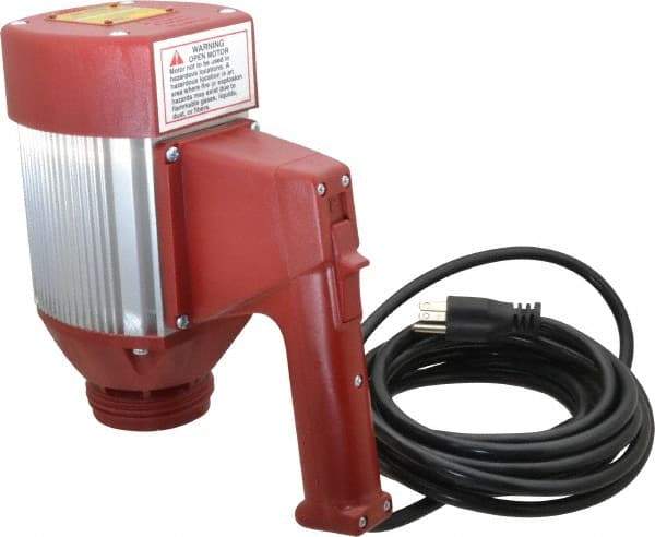 Lutz Pumps - 1.07 HP, Open Drip Proof Drum Pump Motor - For Use With All Lutz Pump Tubes, 120 Volt - Makers Industrial Supply