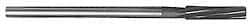 Made in USA - 13/16" Cobalt 8 Flute Chucking Reamer - Spiral Flute, 5/8" Straight Shank, 2-1/2" Flute Length, 9-1/2" OAL - Makers Industrial Supply