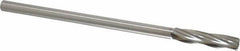 Interstate - 11/32" Cobalt 6 Flute Chucking Reamer - Spiral Flute, 0.2792" Straight Shank, 1-1/2" Flute Length, 6" OAL - Makers Industrial Supply