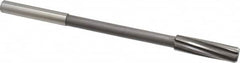 Interstate - 15/32" Cobalt 6 Flute Chucking Reamer - Spiral Flute, 0.373" Straight Shank, 1-3/4" Flute Length, 7" OAL - Makers Industrial Supply