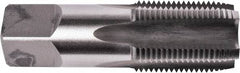 Union Butterfield - 3/4-14 NPSF Thread, 5 Flute Standard Pipe Tap - 3-1/4" OAL, 1-3/8" Thread Length, 29/32" Shank Diam, Bright Finish, High Speed Steel - Exact Industrial Supply