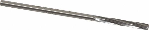 Made in USA - 3/16" High Speed Steel 6 Flute Chucking Reamer - Makers Industrial Supply