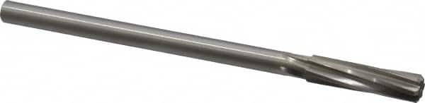 Made in USA - 7/16" High Speed Steel 6 Flute Chucking Reamer - Makers Industrial Supply