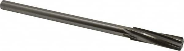 Made in USA - 15/32" High Speed Steel 6 Flute Chucking Reamer - Makers Industrial Supply