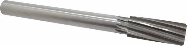 Made in USA - 1-1/4" High Speed Steel 10 Flute Chucking Reamer - Makers Industrial Supply