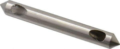 M.A. Ford - 3/16" Head Diam, 3/16" Shank Diam, 0 Flute 82° High Speed Steel Countersink - Bright Finish, 1-1/2" OAL, Single End, Straight Shank, Right Hand Cut - Makers Industrial Supply