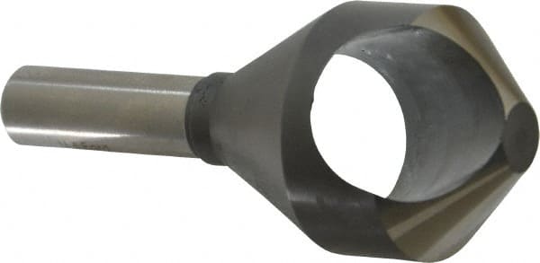 M.A. Ford - 1-1/2" Head Diam, 1/2" Shank Diam, 0 Flute 90° High Speed Steel Countersink - Makers Industrial Supply