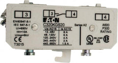 Eaton Cutler-Hammer - Starter Auxiliary Contact - For Use with 100-400A Contactors - Makers Industrial Supply