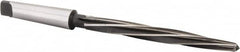 Interstate - 11/16" Reamer Diam, 13/32" Small End Diam, 3MT Morse Taper Shank, 7-1/8" Flute, Bridge Reamer - Makers Industrial Supply