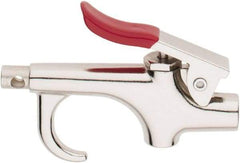 Value Collection - 145 Max psi Standard Safety Thumb Lever Blow Gun - 1/4 NPT, 3" Tube Length, Chrome Plated Zinc - Makers Industrial Supply