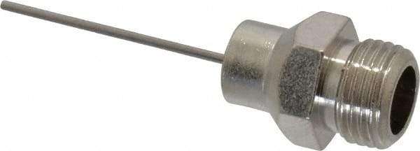 Value Collection - Blow Gun Needle Tip - 1/8 MPT, 0.94" Hose Length - Makers Industrial Supply