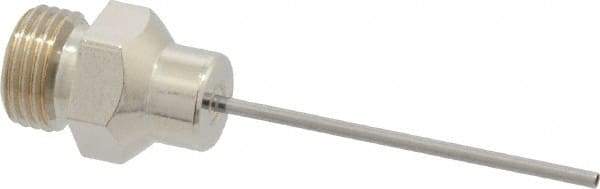 Value Collection - Blow Gun Needle Tip - 1/8 MPT, 1.19" Hose Length - Makers Industrial Supply