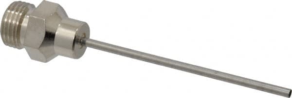 Value Collection - Blow Gun Needle Tip - 1/8 MPT, 1-3/4" Long - Makers Industrial Supply