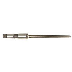 Interstate - 1-7/8" Reamer Diam, 1-1/4" Small End Diam, 4MT Morse Taper Shank, 7-3/8" Flute, Bridge Reamer - Makers Industrial Supply