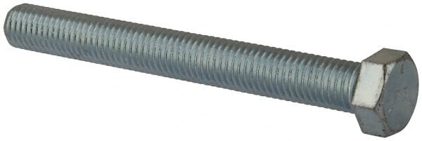 Made in North America - 5/8-11 UNC, 5-1/2" Length Under Head Hex Head Cap Screw - Makers Industrial Supply