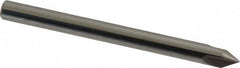 Hertel - 1/8" Head Diam, 1/8" Shank Diam, 3 Flute 60° Solid Carbide Countersink - Makers Industrial Supply