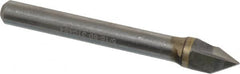 Hertel - 5/16" Head Diam, 1/4" Shank Diam, 3 Flute 60° Solid Carbide Countersink - Makers Industrial Supply