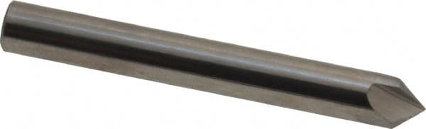 Hertel - 1/4" Head Diam, 1/4" Shank Diam, 3 Flute 82° Solid Carbide Countersink - Makers Industrial Supply