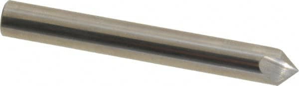 Hertel - 1/4" Head Diam, 1/4" Shank Diam, 3 Flute 90° Solid Carbide Countersink - Makers Industrial Supply