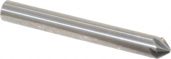 Hertel - 3/16" Head Diam, 3/16" Shank Diam, 6 Flute 82° Solid Carbide Countersink - Makers Industrial Supply