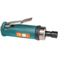 Dynabrade - 1/4" Collet, Straight Handle, Air Straight Die Grinder - 15,000 RPM, Front Exhaust, 31 CFM, 0.7 hp, 90 psi, 1/4 NPT Inlet - Makers Industrial Supply