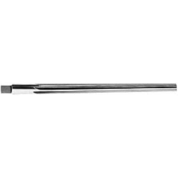 Interstate - #14 Pin, 1.542" Diam, 1-1/4" Small End, 1-1/2" Diam Straight Shank, 14" Flute, Taper Pin Reamer - Makers Industrial Supply