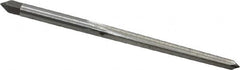 Interstate - #3/0 Pin, 0.1302" Diam, 0.1029" Small End, 9/64" Diam Straight Shank, 1-5/16" Flute, Taper Pin Reamer - Makers Industrial Supply