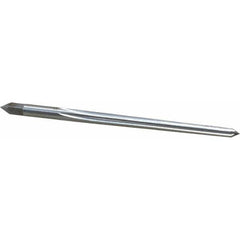 Interstate - #0 Pin, 0.1638" Diam, 0.1287" Small End, 11/64" Diam Straight Shank, 1-11/16" Flute, Taper Pin Reamer - Makers Industrial Supply