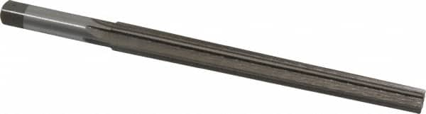 Interstate - #8 Pin, 0.505" Diam, 0.3971" Small End, 7/16" Diam Straight Shank, 5-3/16" Flute, Taper Pin Reamer - Makers Industrial Supply