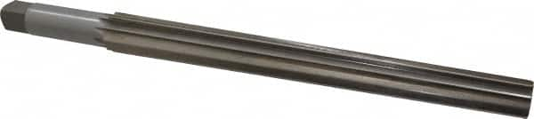 Interstate - #13 Pin, 1.259" Diam, 1.009" Small End, 1-1/4" Diam Straight Shank, 12" Flute, Taper Pin Reamer - Makers Industrial Supply