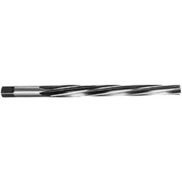 Interstate - #0 Pin, 0.1638" Diam, 0.1287" Small End, 11/64" Diam Straight Shank, 1-11/16" Flute, Taper Pin Reamer - Makers Industrial Supply