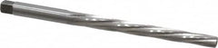 Interstate - #4 Pin, 0.2604" Diam, 0.2071" Small End, 17/64" Diam Straight Shank, 2-9/16" Flute, Taper Pin Reamer - Makers Industrial Supply