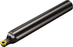 Sandvik Coromant - 0.7874" Min Bore Diam, 4.9213" OAL, 5/8" Shank Diam, A..SRDDN Indexable Boring Bar - Screw-On Holding Method - Makers Industrial Supply