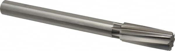 Made in USA - 1-1/16" High Speed Steel 8 Flute Chucking Reamer - Makers Industrial Supply