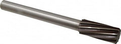 Made in USA - 1-3/8" High Speed Steel 10 Flute Chucking Reamer - Makers Industrial Supply