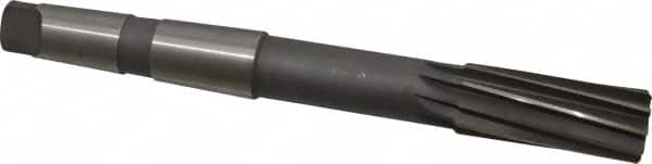 Made in USA - 1-1/4" High Speed Steel 10 Flute Chucking Reamer - Makers Industrial Supply