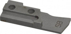 Kennametal - Right Hand, 3/32 Inch Insert Width, Indexable Cutoff and Grooving Support Blade - SB333101 - Makers Industrial Supply