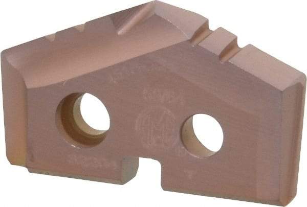 Allied Machine and Engineering - 59/64" Diam x 5/32" Thick, Seat Code 1, 132° Included Angle Spade Drill Insert - AM200 Coated, Cobalt, Grade Super Cobalt, Series GEN2 T-A - Makers Industrial Supply