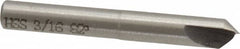 Interstate - 3/16" Head Diam, 3/16" Shank Diam, 1 Flute 82° High Speed Steel Countersink - Makers Industrial Supply