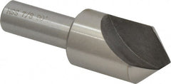 Interstate - 7/8" Head Diam, 1/2" Shank Diam, 1 Flute 90° High Speed Steel Countersink - Makers Industrial Supply