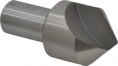 Interstate - 1-1/4" Head Diam, 3/4" Shank Diam, 1 Flute 90° High Speed Steel Countersink - Makers Industrial Supply