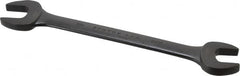 Proto - 13/16" x 7/8" Standard Open End Wrench - 10-15/64" OAL, Double End, Black Finish, 15° Head Angle - Makers Industrial Supply